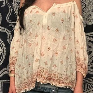 Ecote Off the should blouse